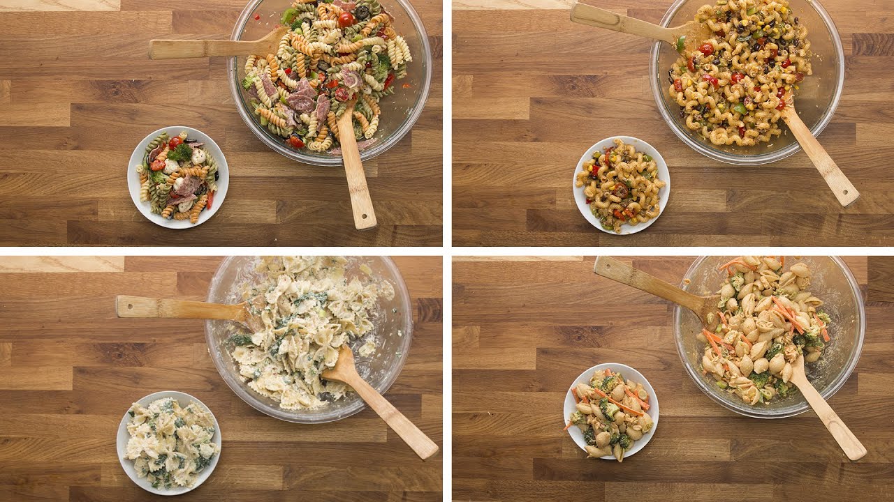 Fettuccine 4 Ways Fettuccine 4 Ways